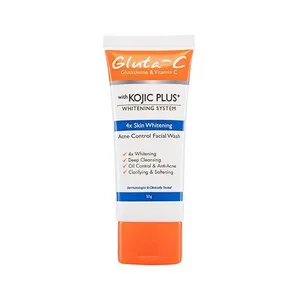 Gluta-C With Kojic Plus Acne Control Facial Wash 50g